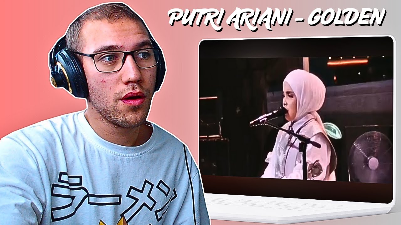 Реакция на Путри Ариани — Golden | HUNTR/X (живое выступление на Гран-при Формулы-1 в Сингапуре 2...