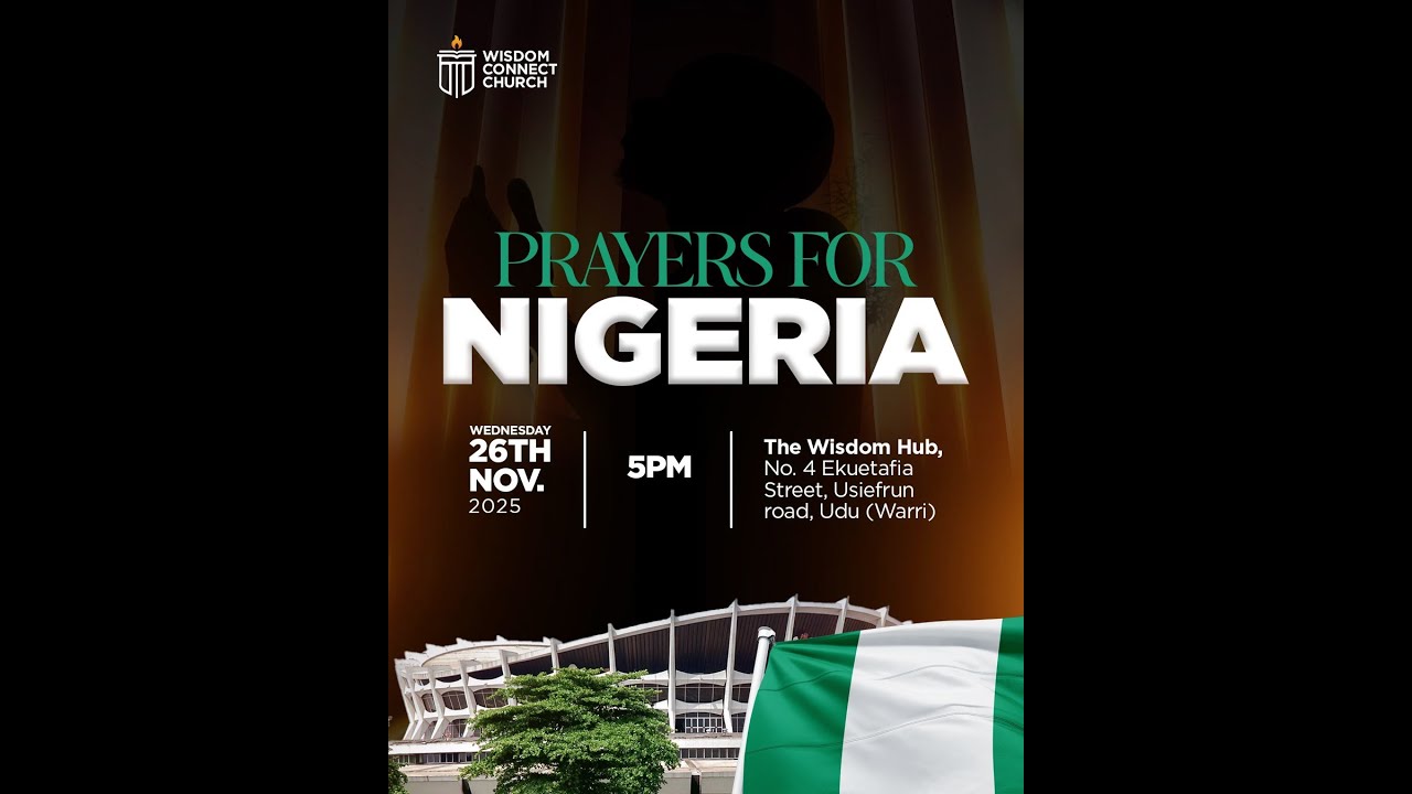 Prayers for Nigeria | November 26th, 2025 | Pst. Luke Daniels