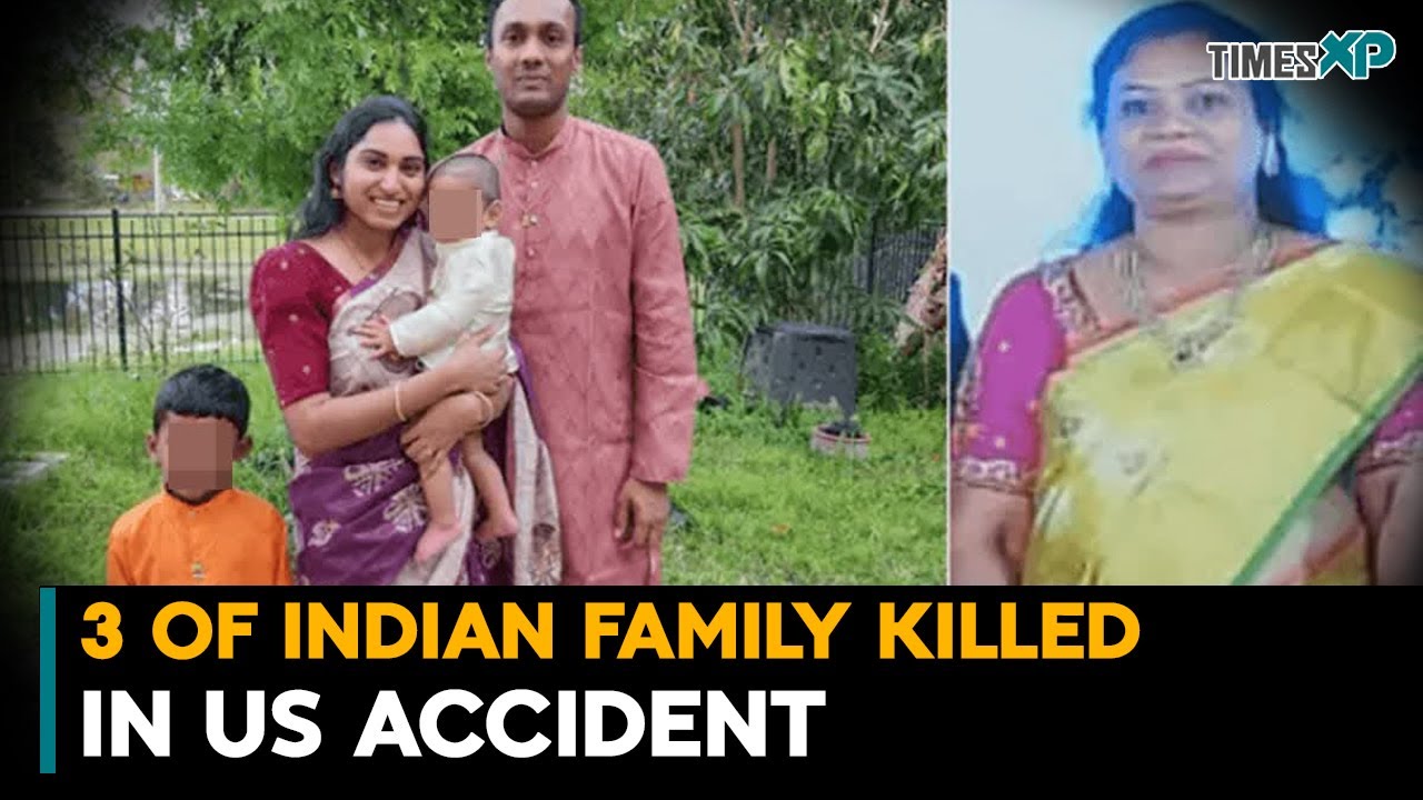 3 Of Indian Family Killed In US Accident - YouTube