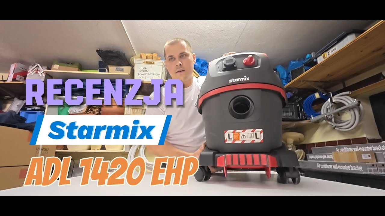 Recenzja nowego odkurzacza. Starmix NSG uClean ADL 1420 EHP. Czy da radę?
