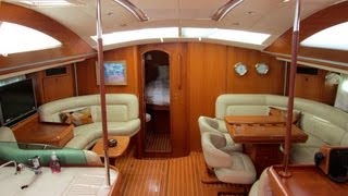 Jeanneau 54 Deck Salon Sailboat For Sale in California Interior Walkthrough By: Ian Van Tuyl