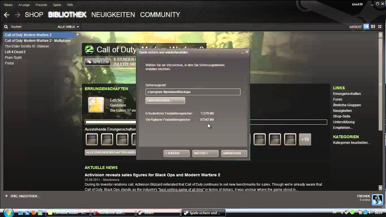 Steam Spiele Auf Anderen Account übertragen Steamspiele auf einen anderen Computer übertragen - YouTube