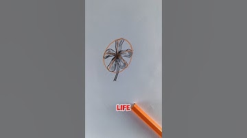 Simple Tricks to Draw Flowers with Perfect Petals! #art #foryou #shorts #drawing #satisfying #sketch