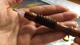 Unboxing a Handmade Katalox Wood Diamond Painting Pen by KevinsKreationStore on Etsy