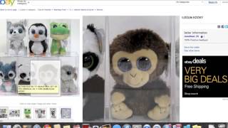 ♕ Original 7 Rare Beanie Boos on Ebay and Show Exclusive Penguin ♕