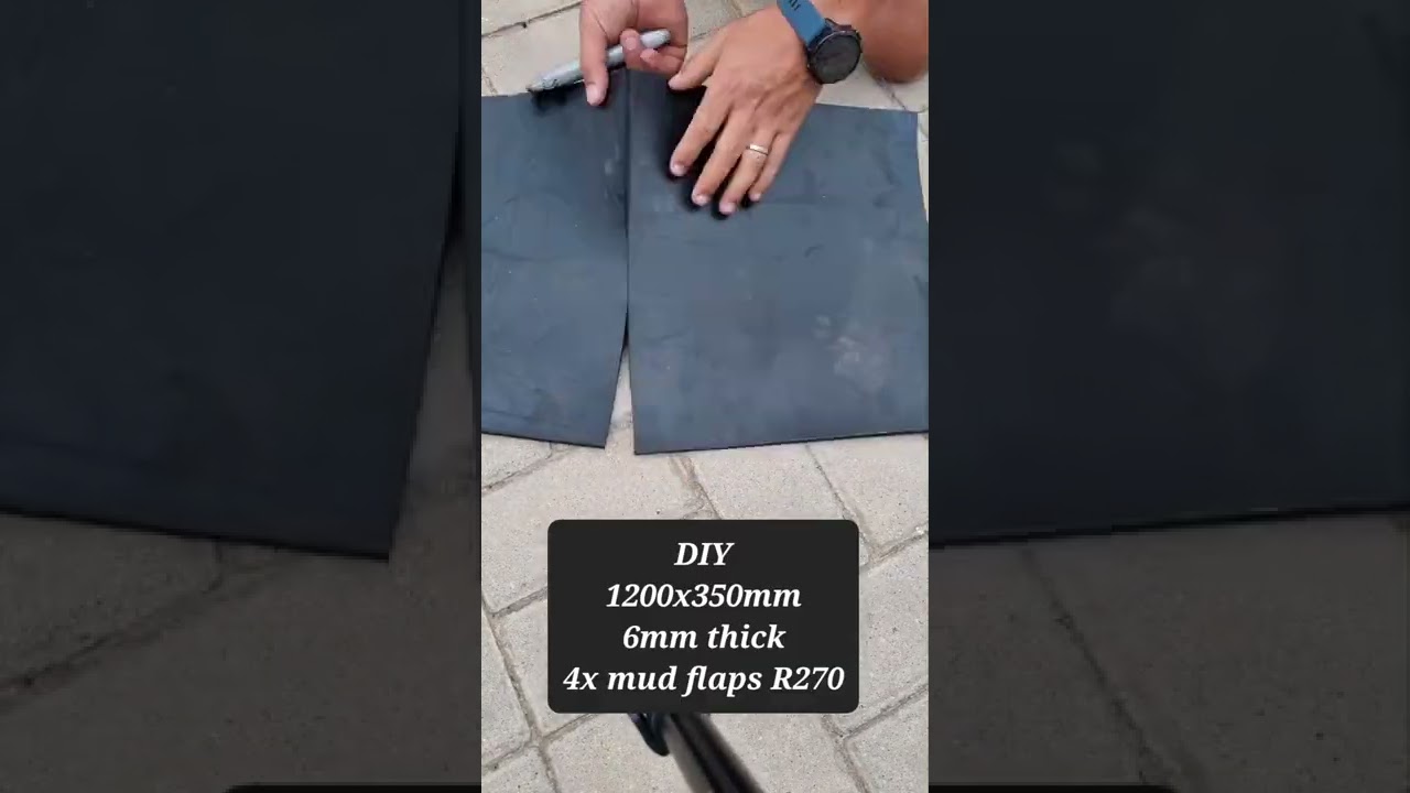 DIY Land Cruiser Mudflaps