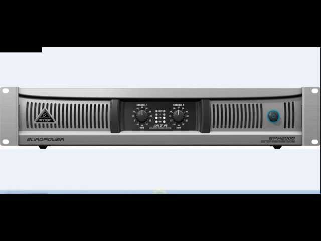 Behringer EUROPOWER EPX2000 Professional 2,000 Watt Light Weight