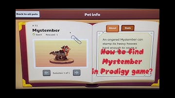 How to find Mystember in Prodigy math game!