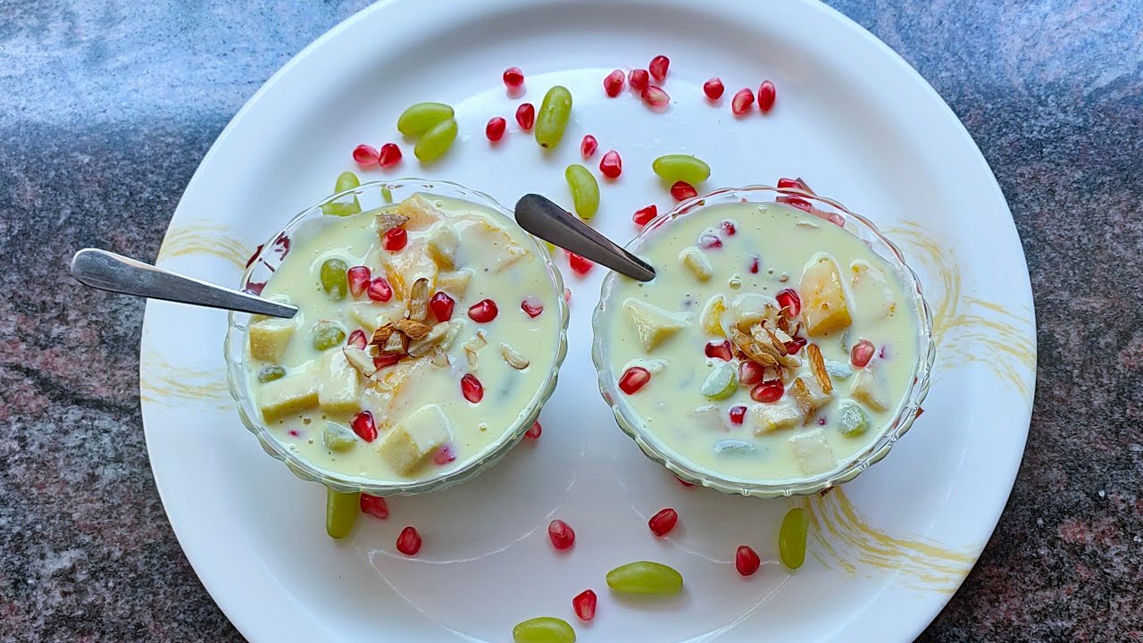 Fruit Salad in Tamil Mixed Fruit Custard Recipe Mixed Fruit Salad