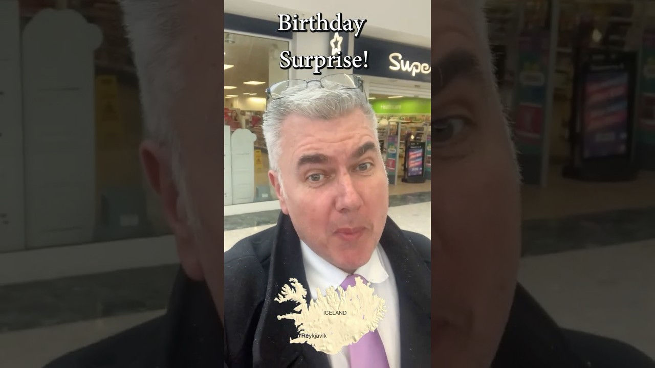 Be careful what you ask for - Trip to Iceland! 