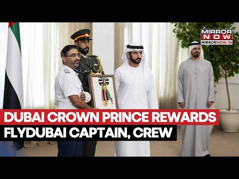 UAE Honours Indian Flydubai Captain Smit Machchhar After Shocking Cockpit Attack | 16,000-Ft Plunge