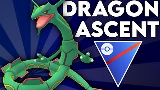 *DRAGON ASCENT* GREAT LEAGUE RAYQUAZA CAN ONE SHOT META POKEMON! | Pokemon Go Battle League