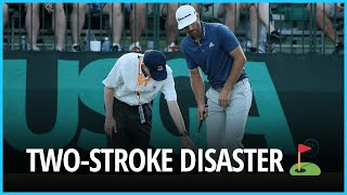 Brian Harman Hits the WRONG Ball! 😱 American Express Chaos। USA NEWS TODAY