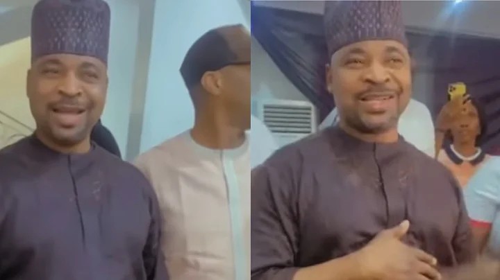 MOMENT MC OLUOMO ENTER HIS SURPRISE BIRTHDAY PARTY