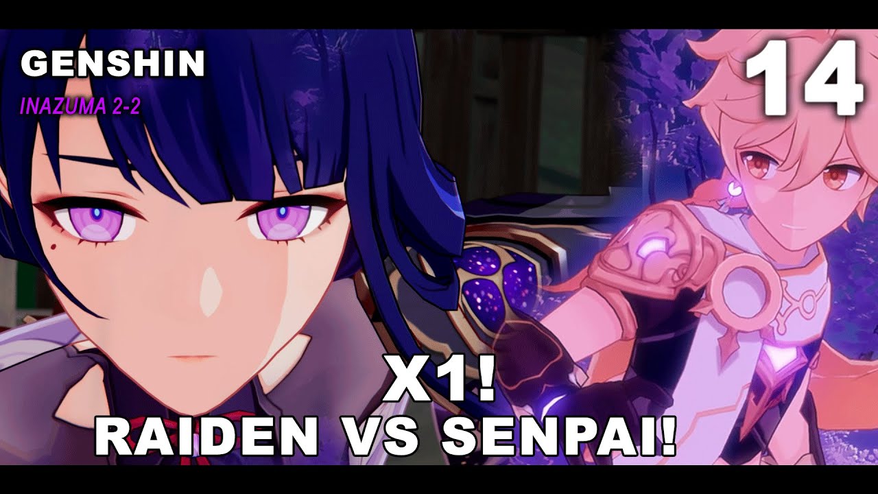 [GENSHIN] #14 | INAZUMA ATO 2 | RAIDEN VS SENPAI 1! VIVA A REVOLUÇÃO!