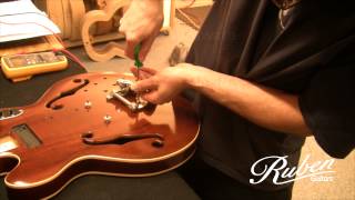 Making of Dave Powys's Custom Guitar Part 5