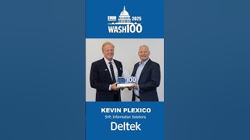 Kevin Plexico of Deltek Receives 2025 #Wash100 Award