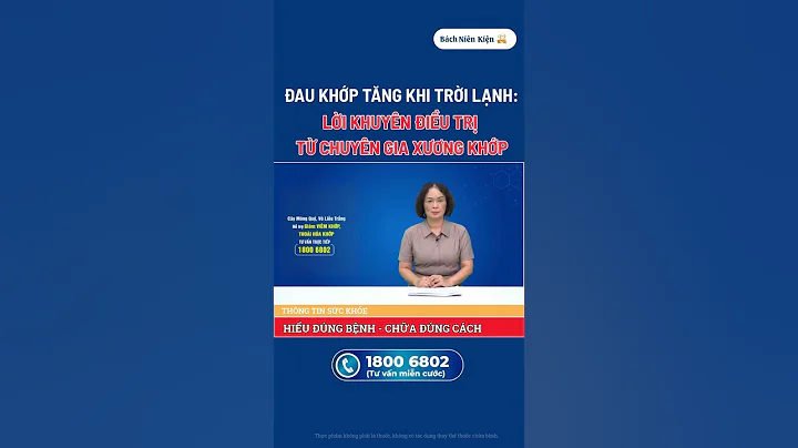 Đau khớp tăng khi trời lạnh - Lời khuyên từ chuyên gia xương khớp!