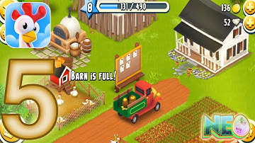 Hay Day: Gameplay Walkthrough Part 5 - Farm Growing (iOS, Android)