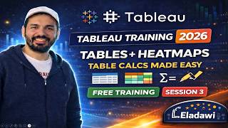 Tableau Training 2026: Tables, Heatmaps & Table Calculations Made Easy (Session 3)