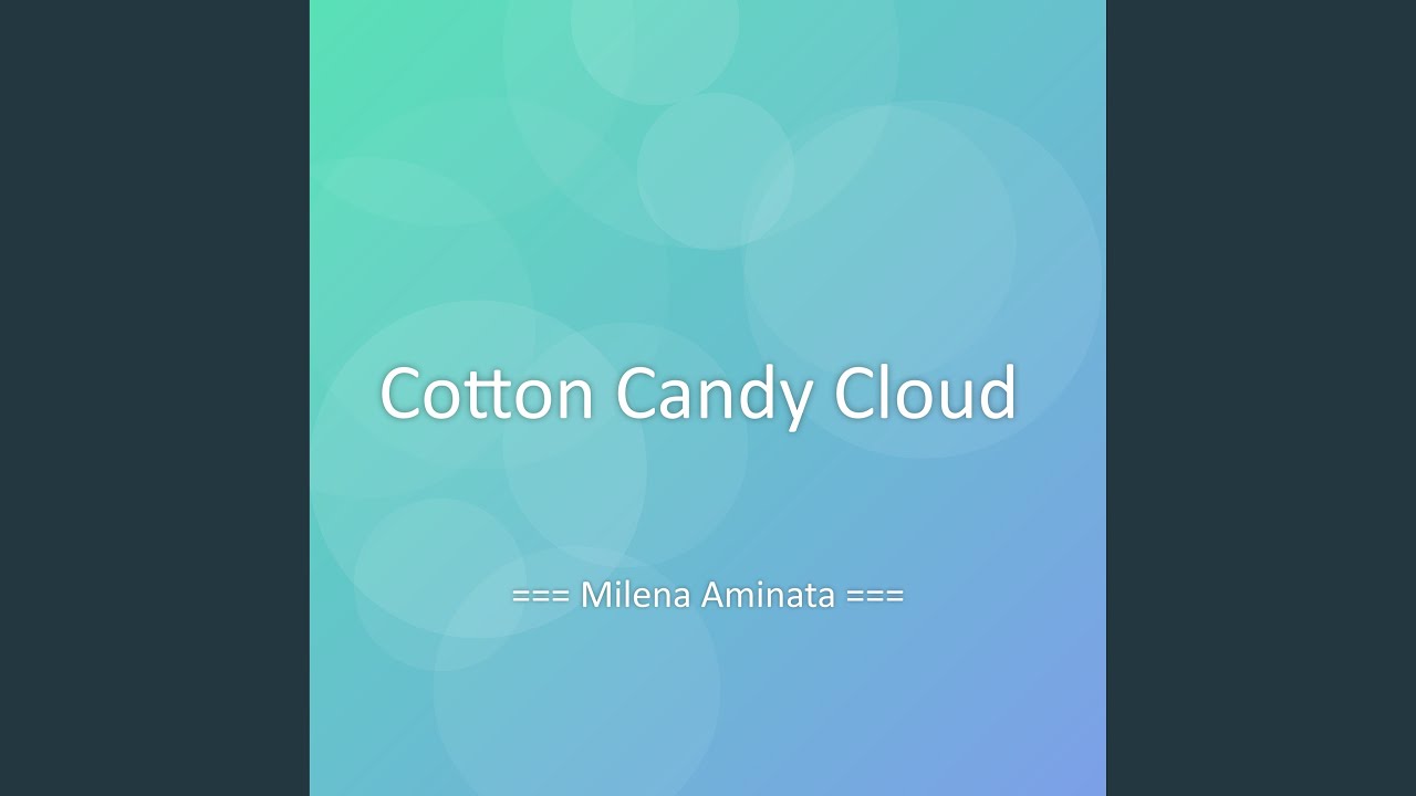 Cotton Candy Cloud