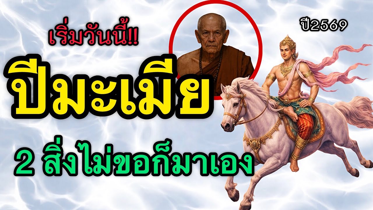 ‼️ไม่เชื่ออย่าลบหลู่ ♐️เริ่มวันนี้! 2 สิ่งไม่ขอก็มาเอง ปีมะเมีย🔮