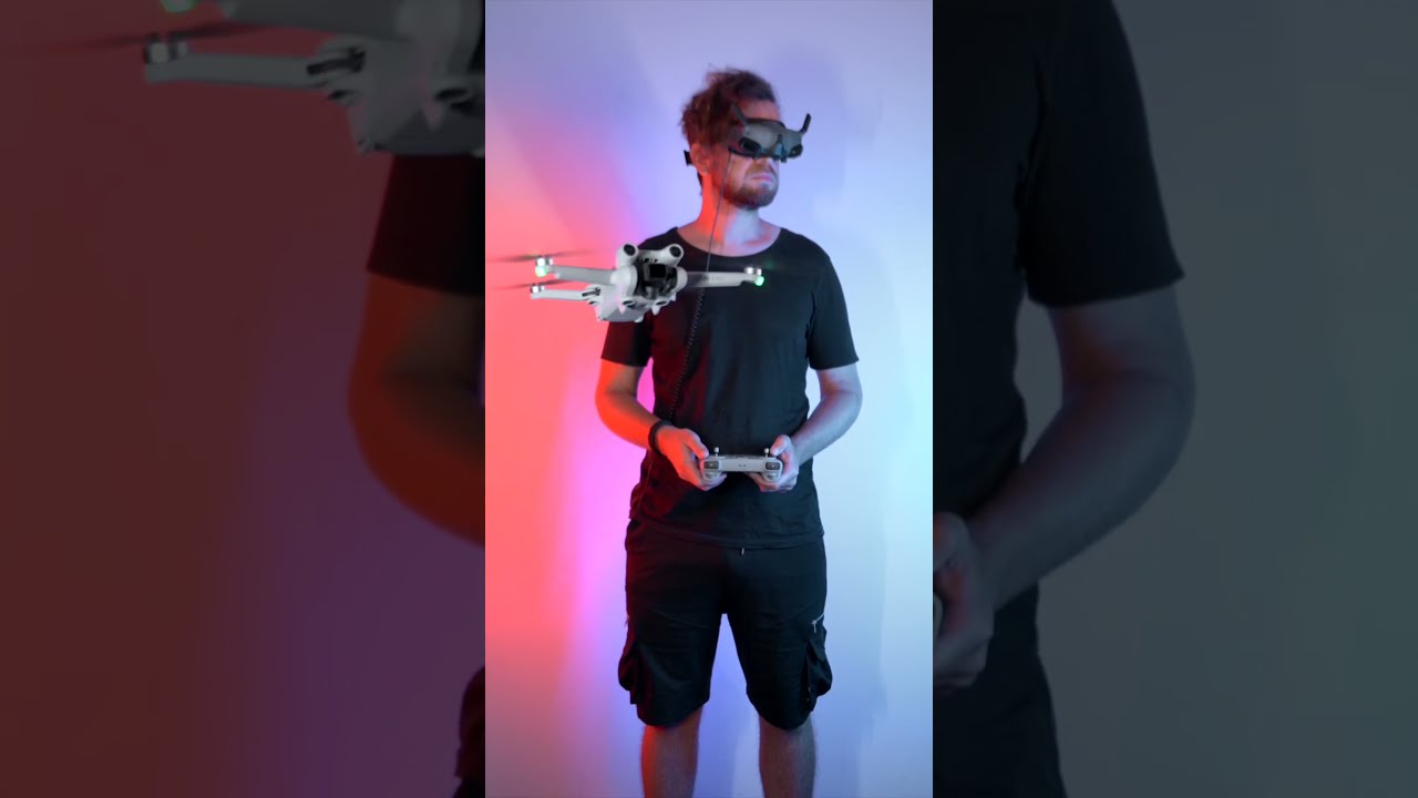 DJI Mini 3 Pro Goggles 2 Head Tracking FPV Drone