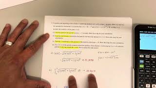 AP Calculus BC: Exam Prep 2025 Parametric Particle Motion