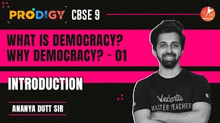 What is Democracy? Why Democracy? L-1[Introduction] NCERT Solutions for Class 9th SST | CBSE-Vedantu