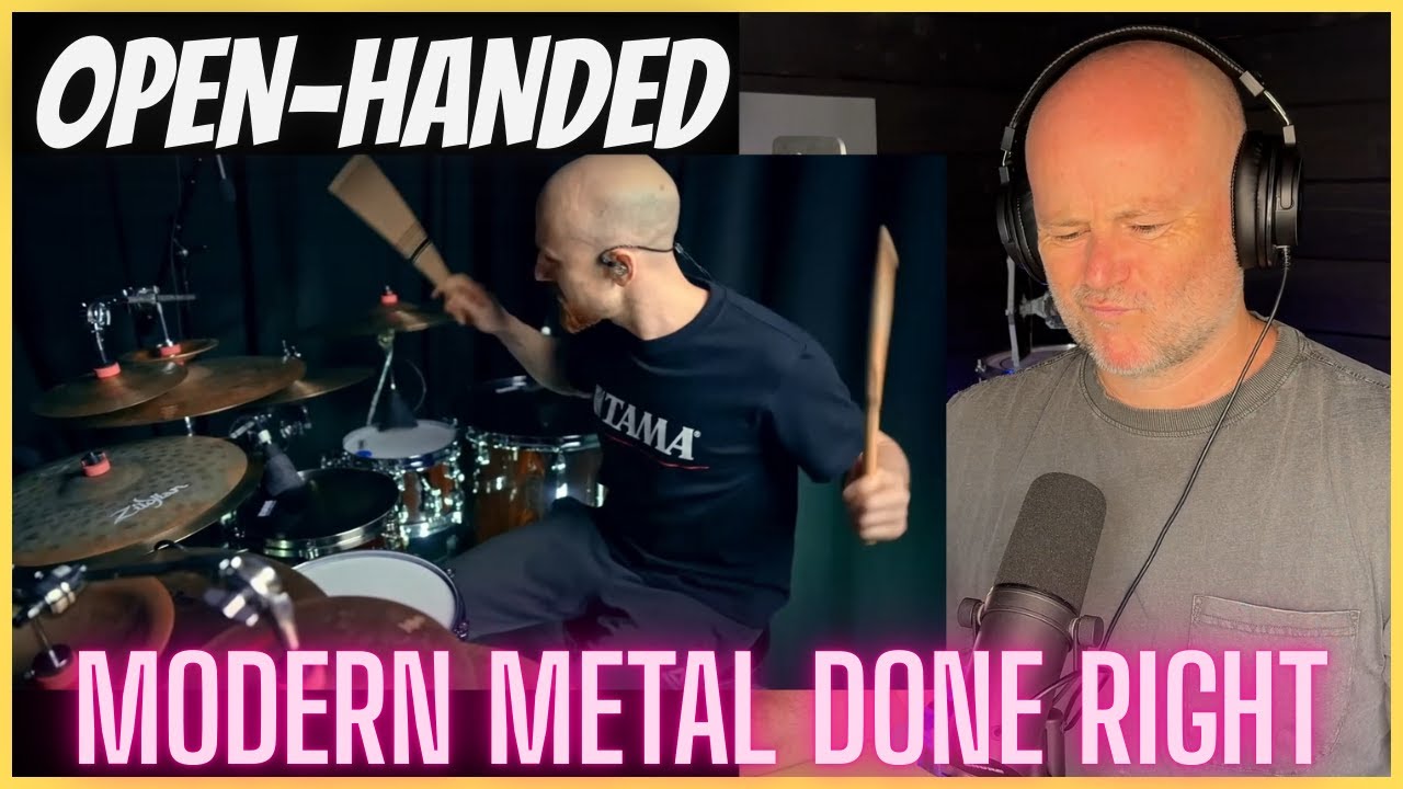 Реакция преподавателя игры на барабанах: Влад Уласевич (JINJER) — Играет открытой ладонью | Амбид...