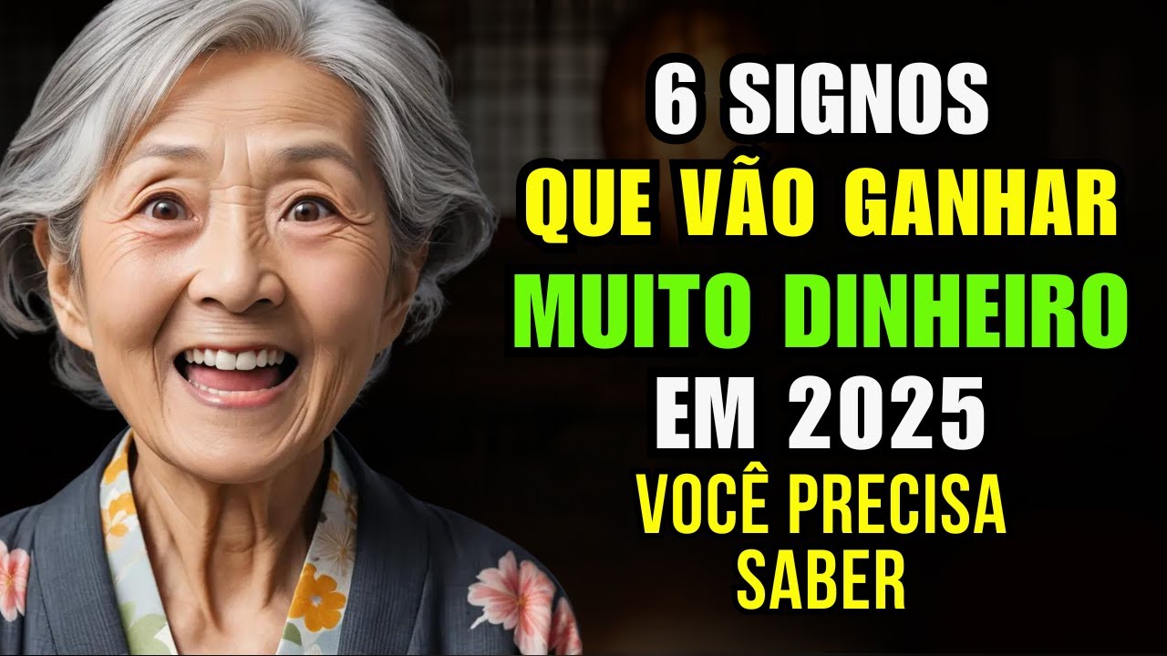 OLHA OS SIGNOS QUE VÃO GANHAR MUITO DINHEIRO EM 2025!! - YouTube