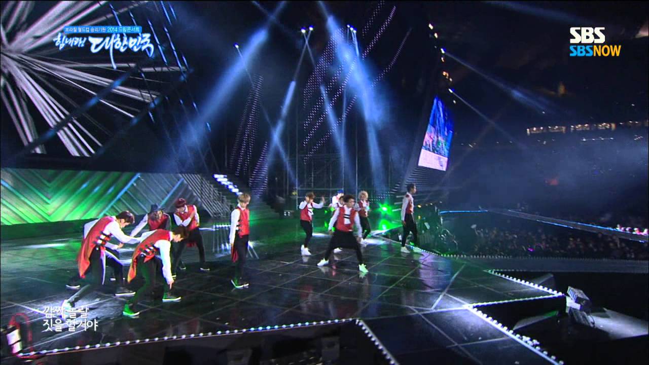 SBS 브라질 2014 특집 [드림콘서트] - 탑독 'TopDog'