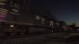 238 With An Ac44C6M, And An Es44Ac In Duluth 0N 1-27-21