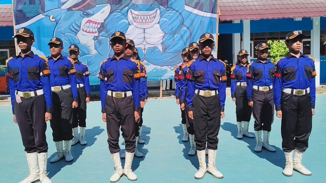 PASKIBRA SMPN 1 LEUWIMUNDING MAJALENGKA LKBB JANGKAR 5 COMPETITION