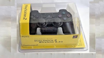 "Sony" Wireless Dual Shock 2 - PS2 - AMBIENT UNBOXING