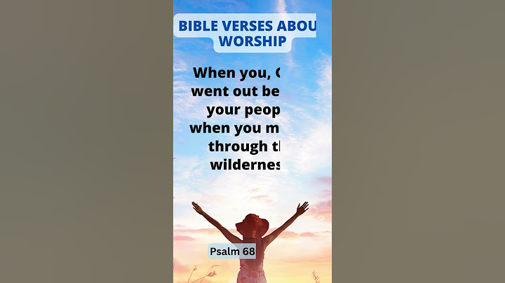 Bible Verses About Worship [ Psalm 68:4-8 NIV ]#9 #biblestudy #bibleverses #shorts