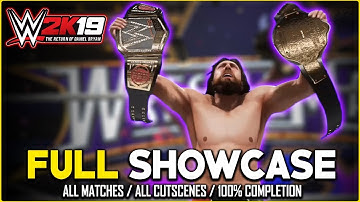 WWE 2K19 : FULL Daniel Bryan 2K Showcase Walkthrough! (All Matches, Cutscenes, 100% completion)
