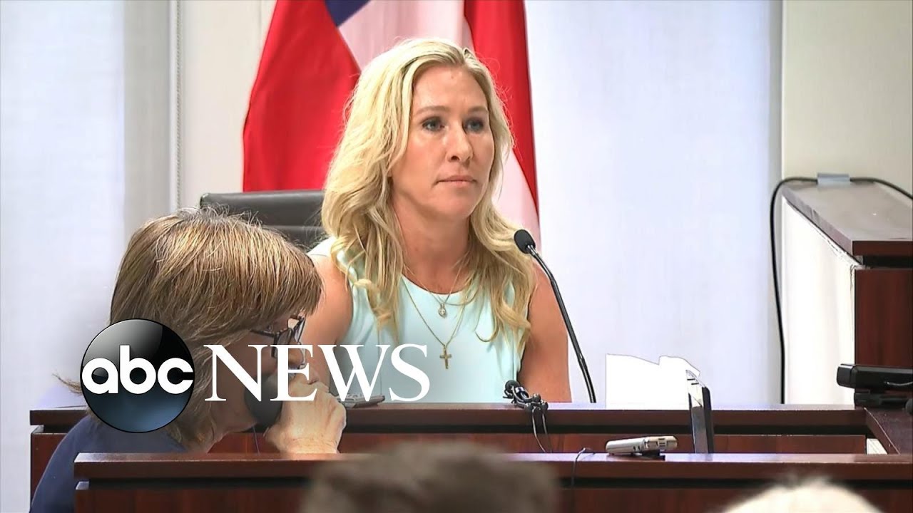 Marjorie Taylor Greene testifies at her reelection hearing