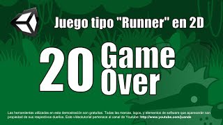 20 - Game Over - Tutorial Unity 2D en español