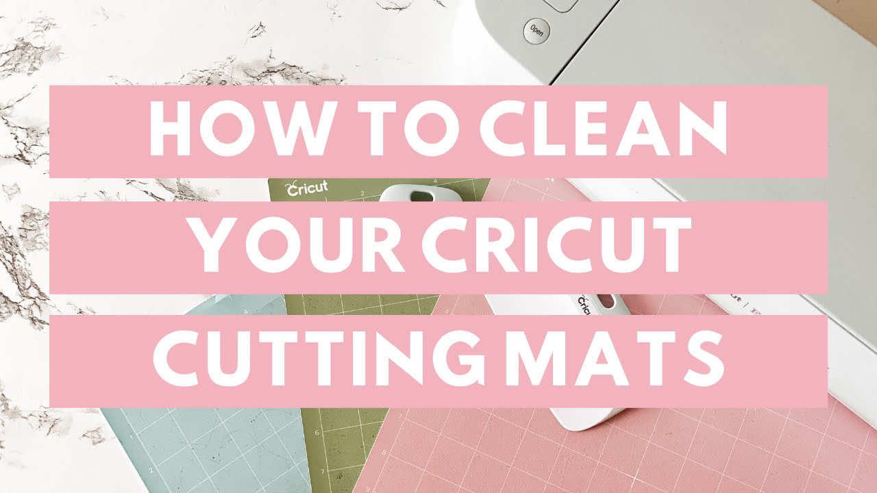 How to Clean a Cricut Cutting Mat: Cricut Beginner Tutorials 