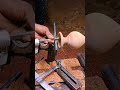 The Flowers Wooden Pot Created From Cassia Root#The Nice Skill of Rot Turning.