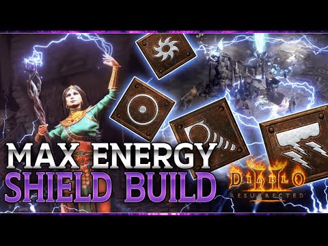 Pure Energy Shield Sorceress - The META for the SORC HAS SHIFTED !!! - Diablo 2 Resurrected