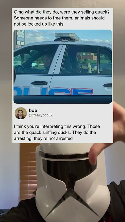 It’s the po po be cool