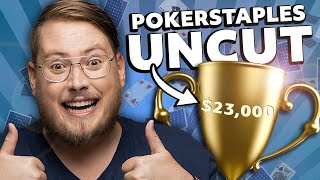 $1,050 THE GRAND, $23,000 FOR 1ST | POKERSTAPLES UNCUT