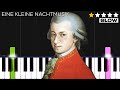 Mozart  eine kleine nachtmusik  slow easy piano tutorial