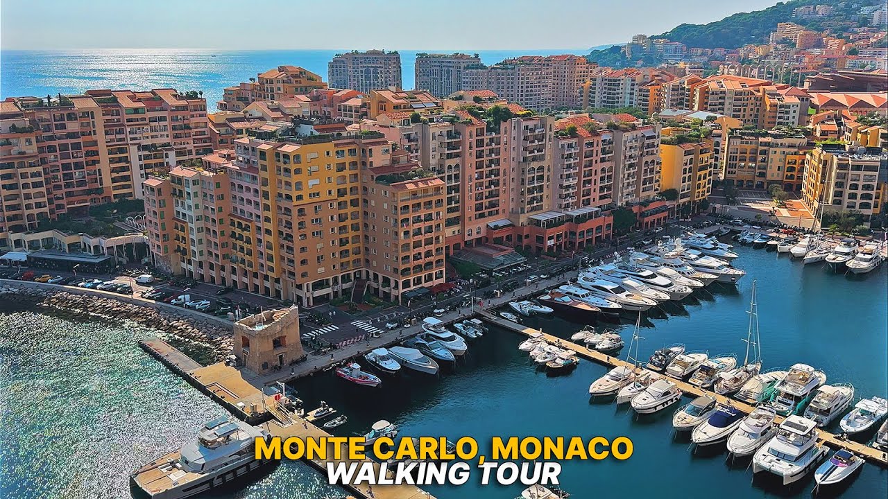 Walking tour of Monte Carlo, Monaco in 4K HDR | Explore the Playground of the Rich and Famous 🇮🇩🏎️💸