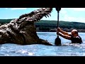 He Fights A Boat Sized Crocodile Lake Placid 3 CLIP 
