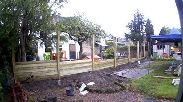 Jakoustic Fencing Installation - Time-lapse
