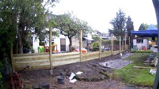 Jakoustic Fencing Installation - Time-lapse