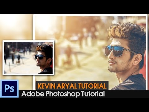 Photoshop Tutorial : Cool Light & Color Effect in Photoshop